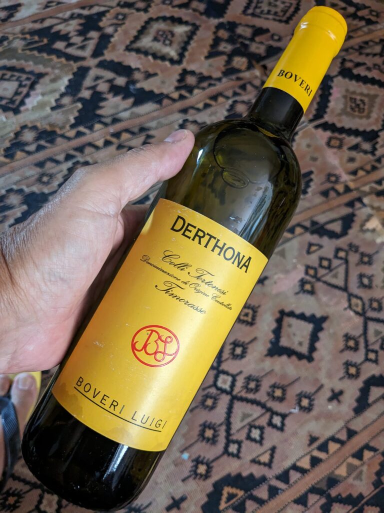 Derthona Boveri vini Piemontesi